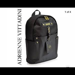 New Adrienne Vittadini Backpack Black